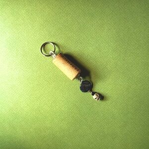 Prophecy Wine Cork Keychain
